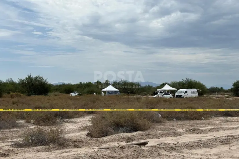 Inmediaciones del ejido Chametla donde fue encontrado el cuerpo. Foto: Archivo POSTA Baja California Sur