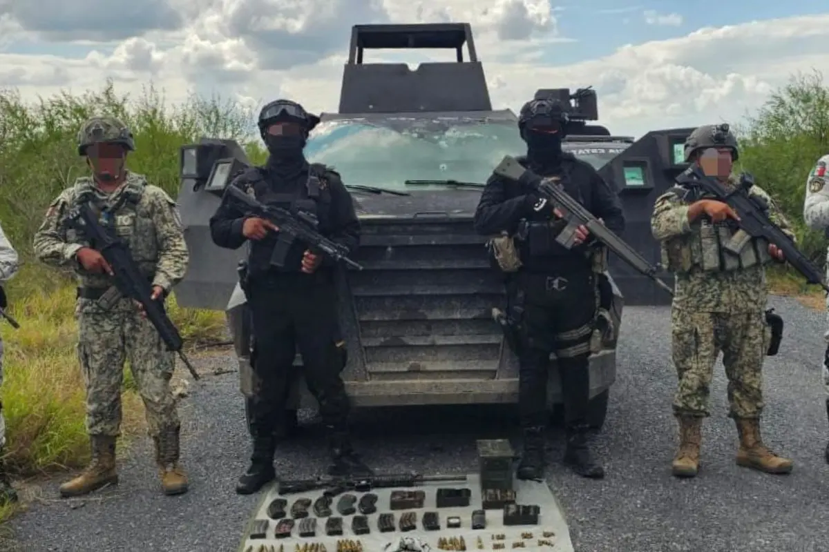 El hecho ocurrió luego de labores de inteligencia en la comunidad de El Zacate/Foto: Fuerza Civil