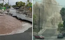 Fuga en el acueducto Florido–Aguaje deja sin agua a más de 630 colonias en Tijuana