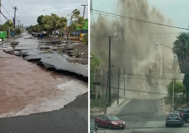 Fuga en el acueducto Florido–Aguaje deja sin agua a más de 630 colonias en Tijuana