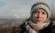 Drones atacan embarcación de la activista Greta Thunberg en Túnez | VIDEO