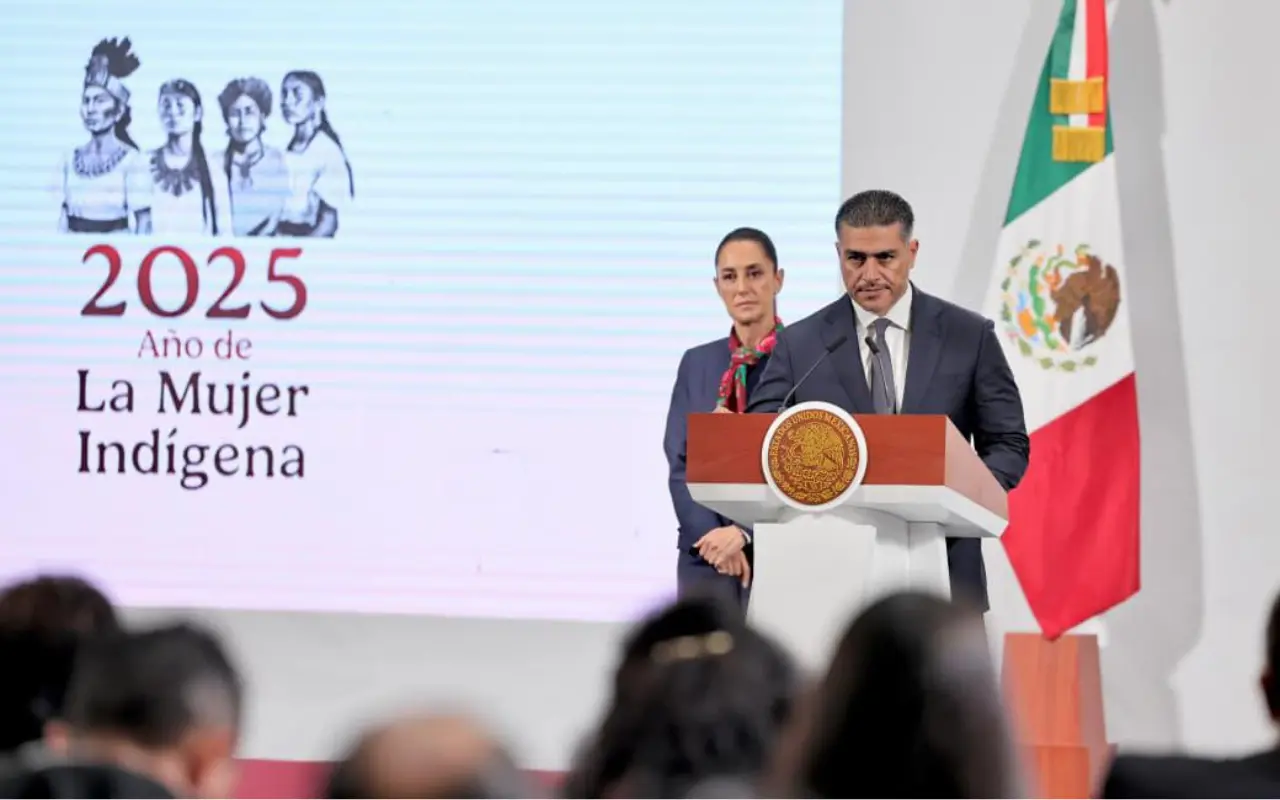 Omar García Harfuch y Claudia Sheinbaum. Foto: Presidencia de la República