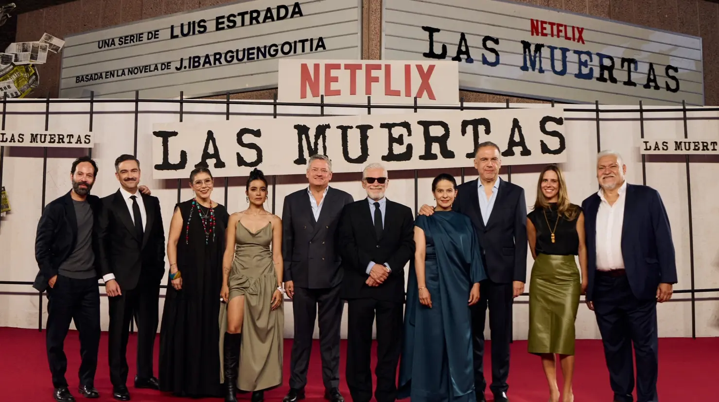 Las Muertas dirigida por Luis Estrada, cuenta con un elenco de primera línea encabezado por Arcelia Ramírez y Paulina Gaitán. Foto: Netflix