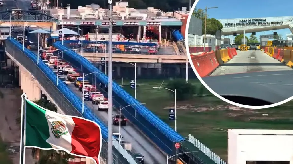 EN VIVO | Así están los puentes internacionales de Piedras Negras hoy, 9 de septiembre
