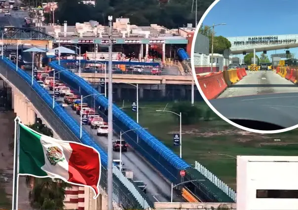 EN VIVO | Así están los puentes internacionales de Piedras Negras hoy, 9 de septiembre