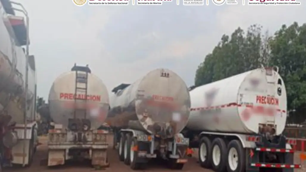 Guardia Nacional asegura en Jilotepec 58 mil 500 litros de gasolina robada en Edomex