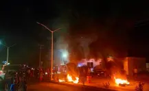 Protesta en Nuevo Progreso por abusos policiales, vecinos mantienen bloqueo