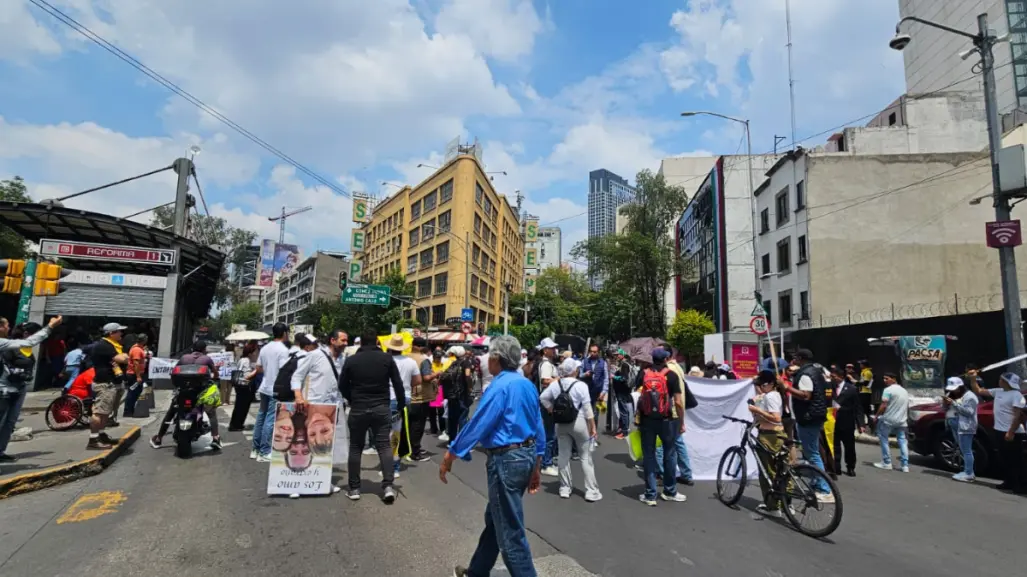 Protesta en Insurgentes Centro: acusan a abogado de 14 denuncias falsas y presunta extorsión
