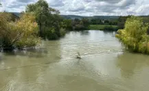 FOTOS | Río Tunal crece tras recientes lluvias en Durango