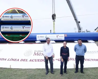 Esta será la utilidad de la segunda línea del acueducto Guadalupe Victoria en Tamaulipas