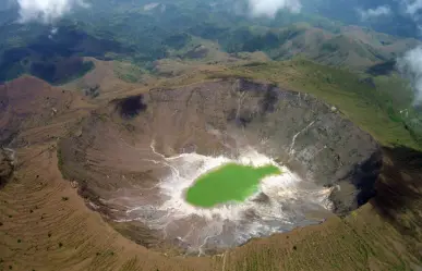 Aumentan acciones preventivas alrededor del volcán Chichonal en Chiapas