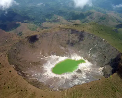 Aumentan acciones preventivas alrededor del volcán Chichonal en Chiapas