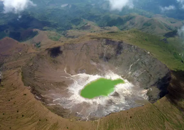 Aumentan acciones preventivas alrededor del volcán Chichonal en Chiapas