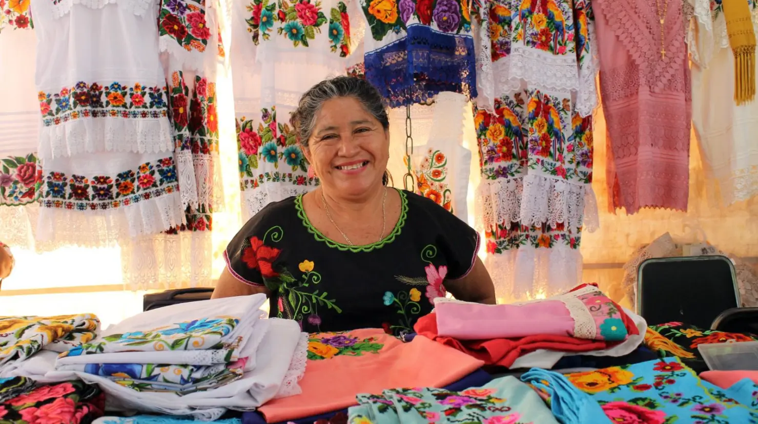 ¿Por qué el bordado yucateco tiene relevancia cultural y social?. Foto: Irving Gil
