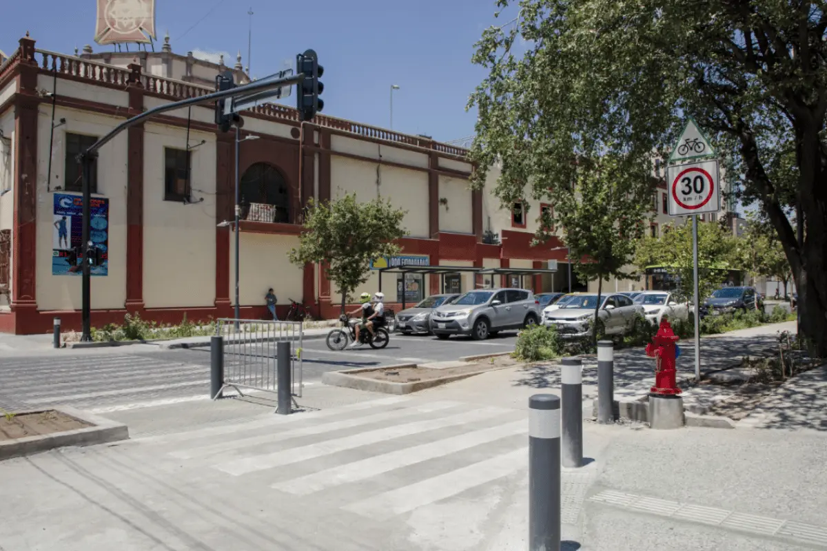 Conexiones con transporte público en Corredores Verdes Nuevo León. Foto: Gobierno de Nuevo León.