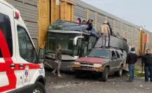Conductor que chocó autobús con tren en Atlacomulco permanece prófugo tras 48 horas