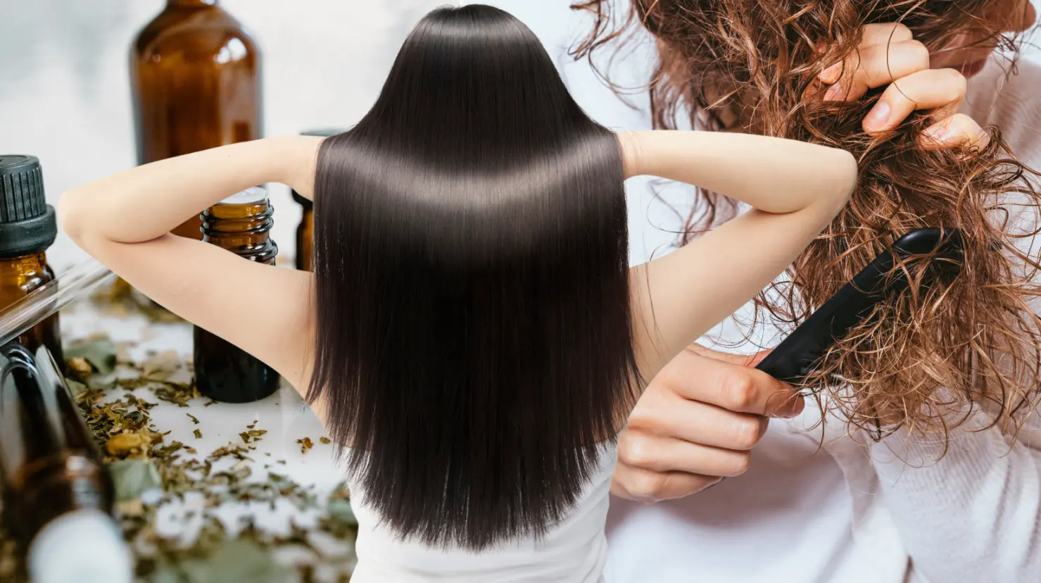 ¡Adiós al frizz! 6 tratamientos caseros que realmente sí funcionan. Foto: Canva.