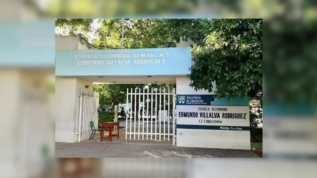 Denuncian agresión de alumno a maestra en secundaria de Yucatán