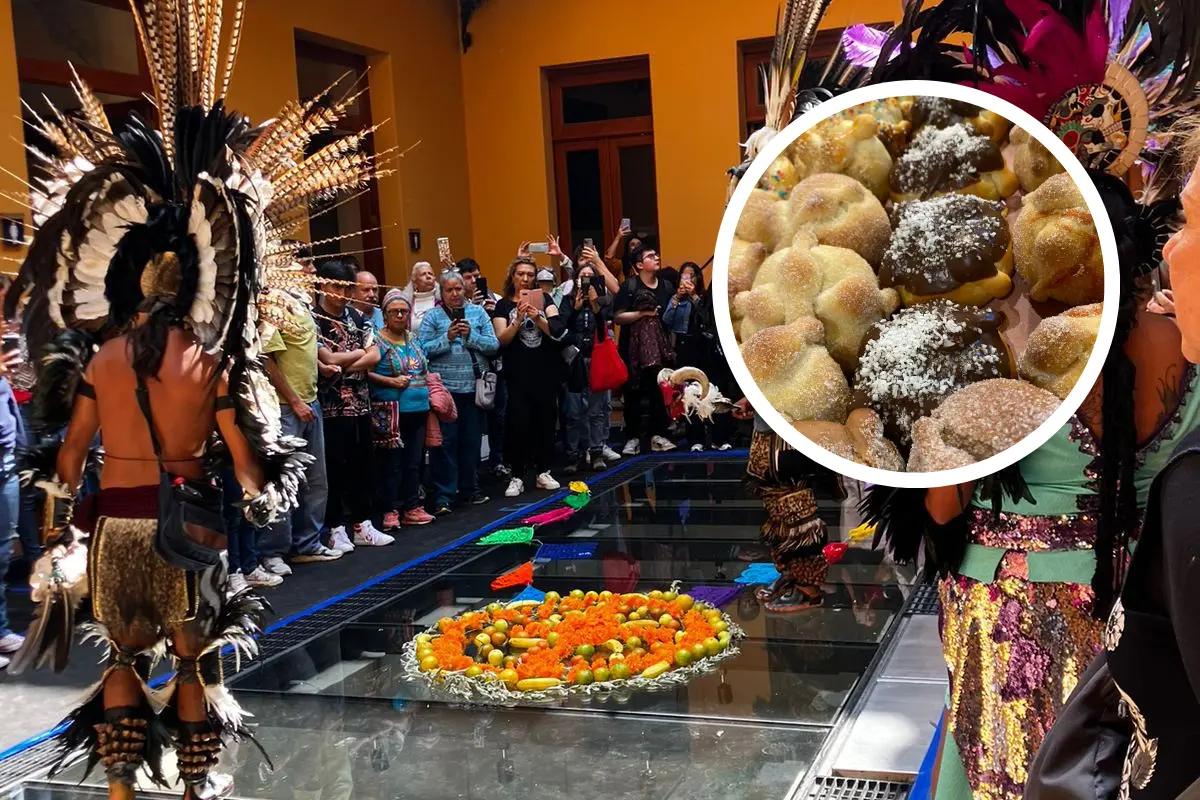 Camino al Mictlán Fest, pan de muerto. Foto: Adelitas Empresarias
