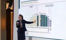 Claudia Sheinbaum llama maldita deuda corrupta de Calderón y Peña a presión de 25 mil millones de dólares en Pemex
