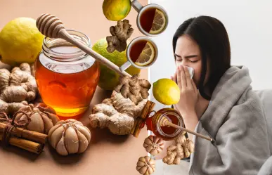 ¿Con gripa? Así puedes aliviarla en menos de 24 horas con remedios caseros