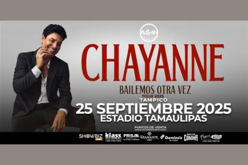 Concierto de Chayanne en Tampico | Foto: Victoria Jiménez