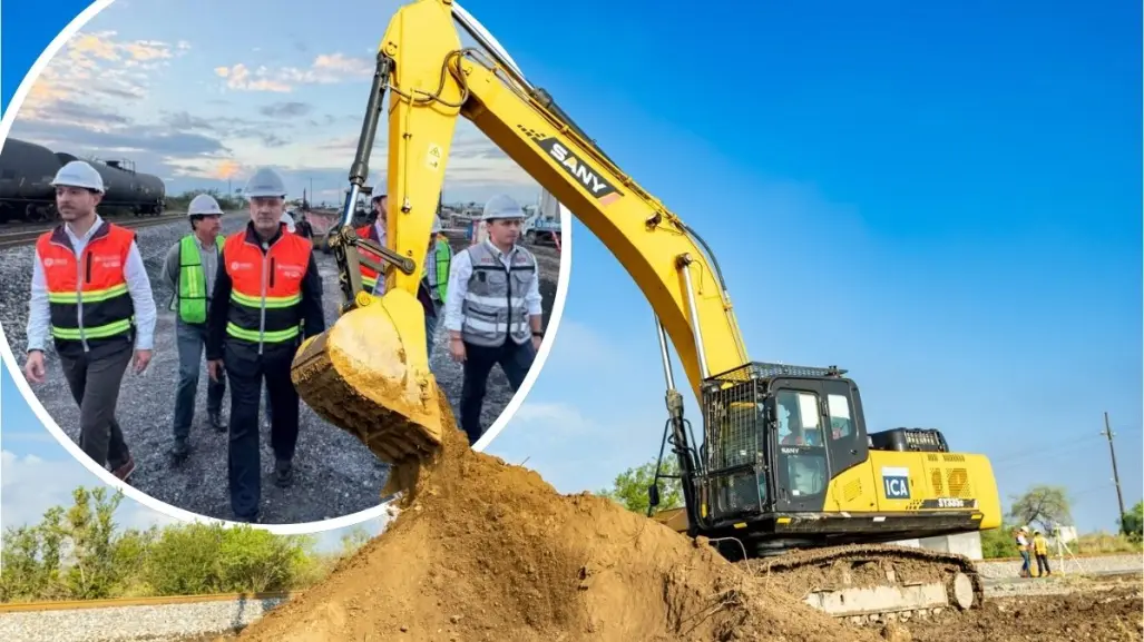Tren Saltillo - Nuevo Laredo arranca su construcción, se prevé movilizar a 7 millones al año