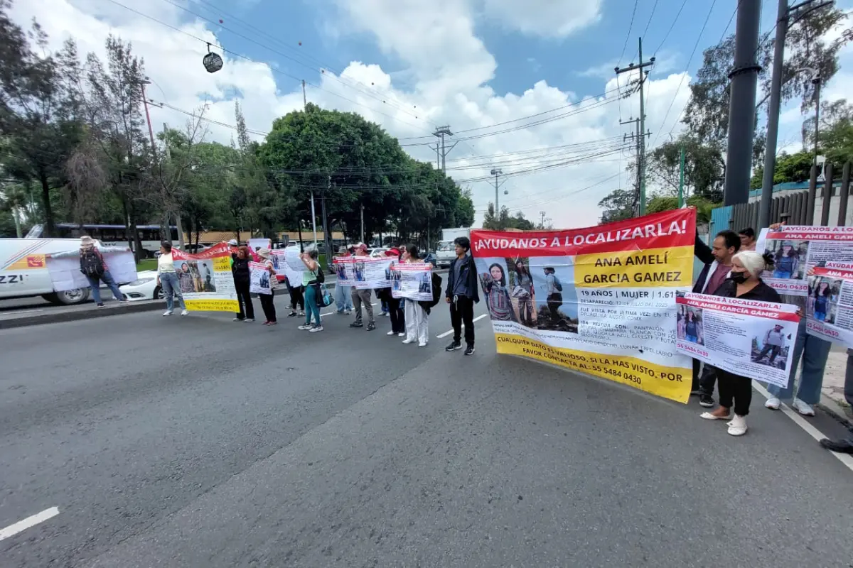 Marcha en Paseo de la Reforma. Foto: Luis Antonio Alfaro