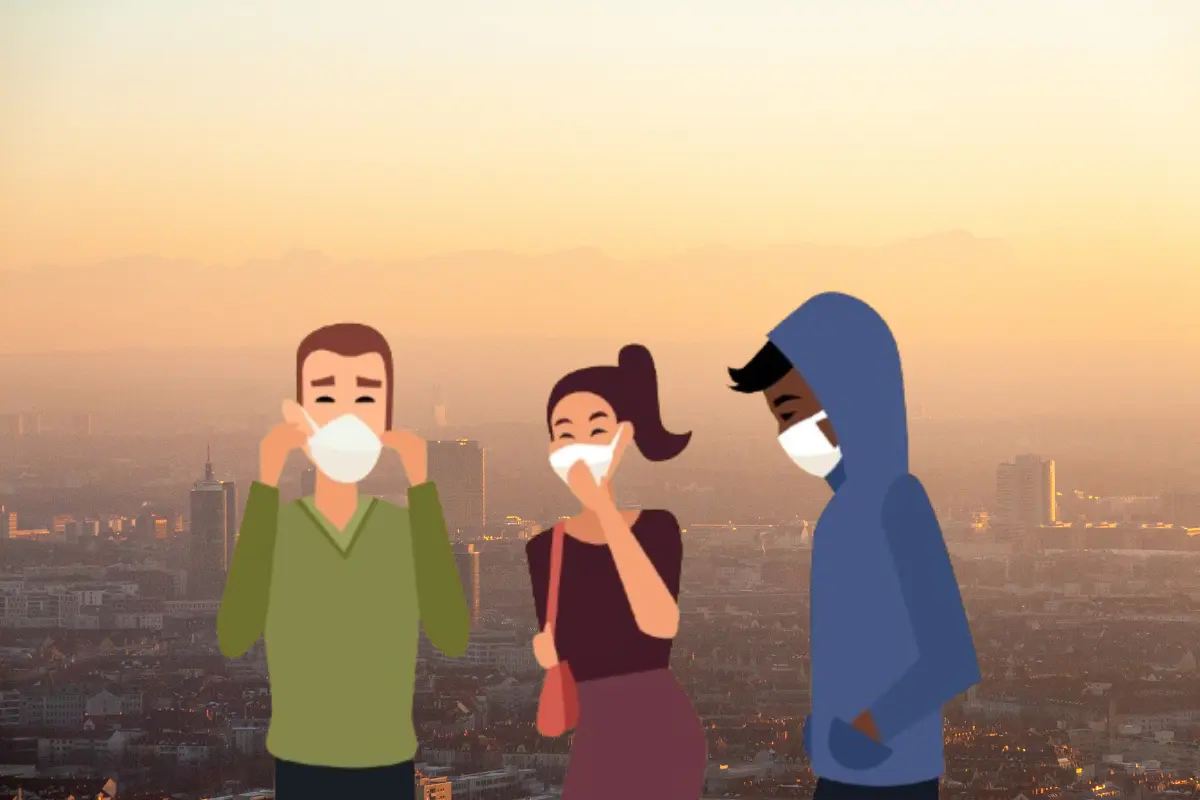 Contaminación en CDMX. Foto: Freepik | Canva