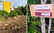 Dañan zona del Área Natural Protegida Reserva Estatal de Dzilam en Yucatán