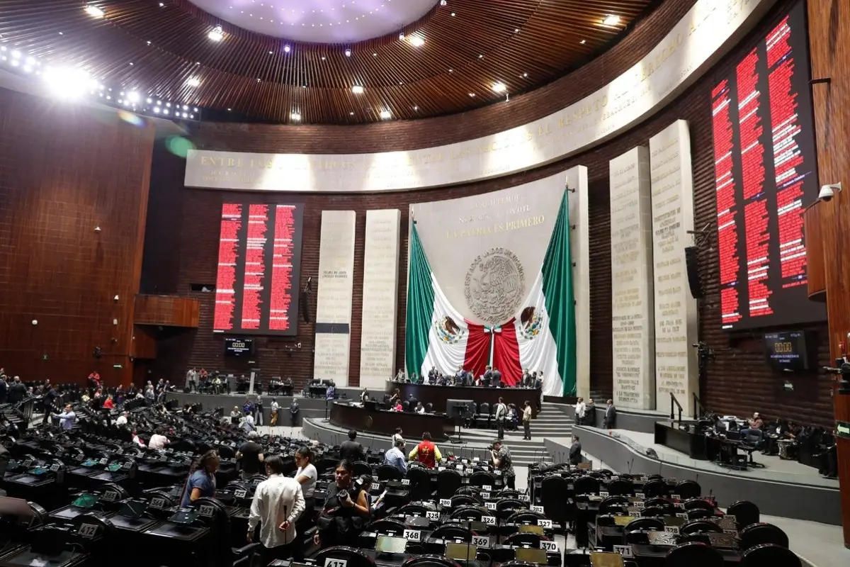 Sesión de la Cámara de Diputados Foto: X(Twitter) @Mx_Diputados