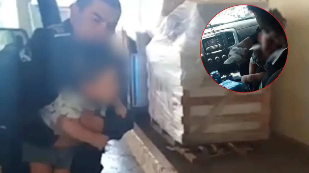 Policías de Monterrey actúan a tiempo y salvan a bebé de morir