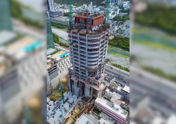 Muere trabajador tras caer de obra en la Torre Rise de Monterrey