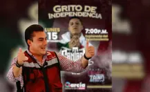 Este es el line up completo para el Grito de Independencia en García