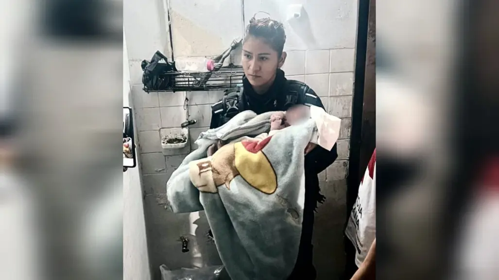 Policías de Guadalupe apoyan a joven madre durante inesperado parto