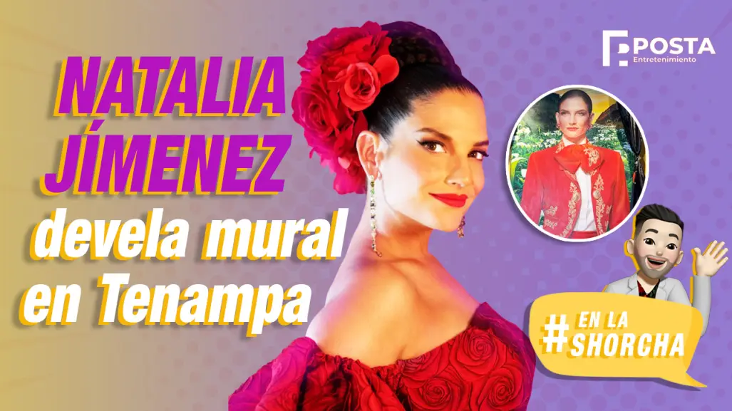 Natalia Jiménez devela mural con su imagen en el Tenampa