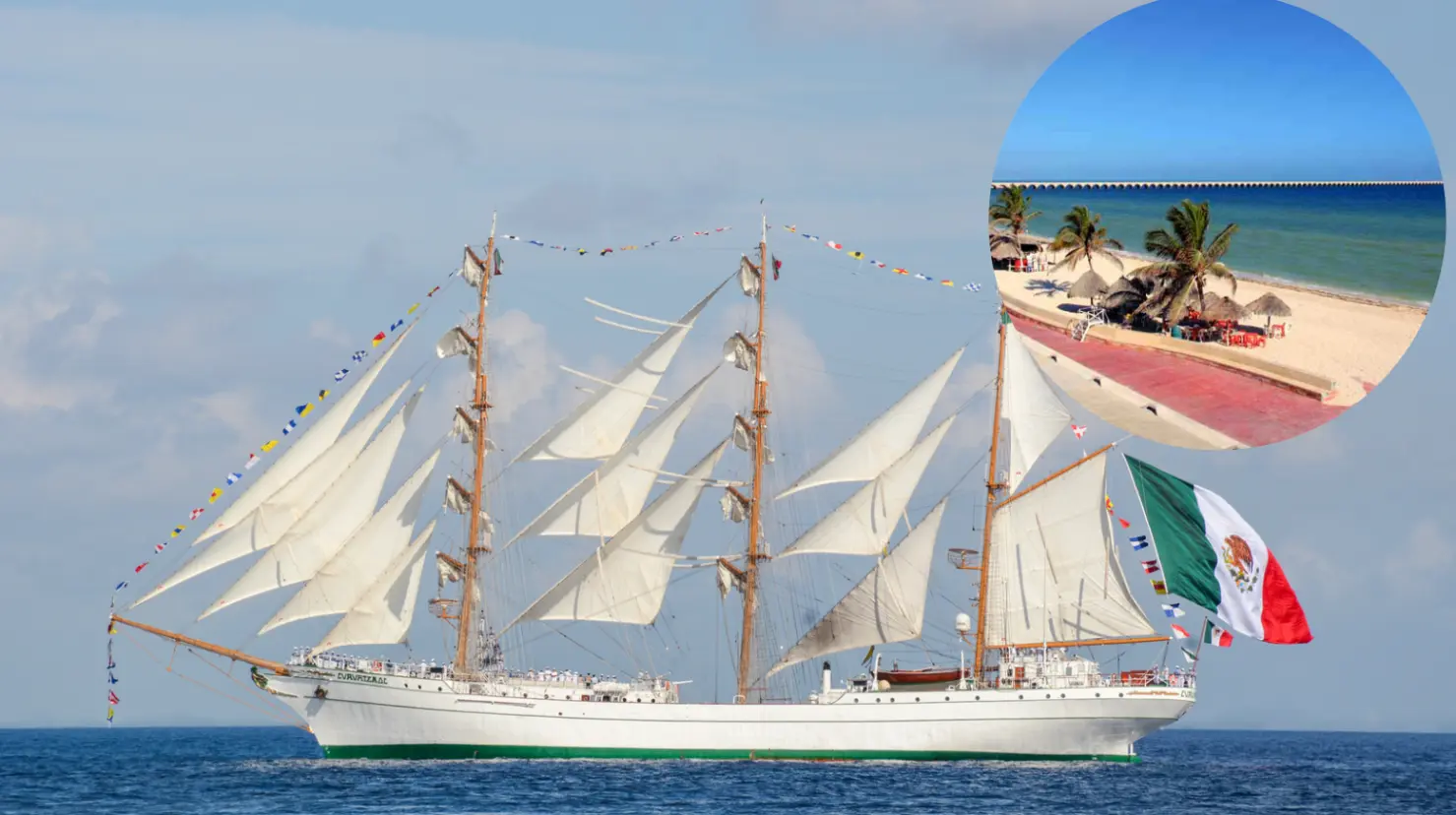 ¿Qué actividades se podrán disfrutar a bordo? Foto: Canva | Gobierno de México