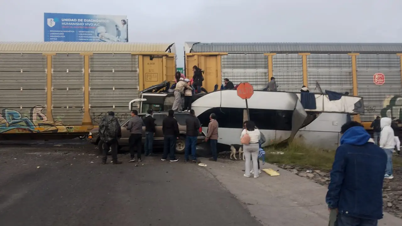 El accidente ferroviario en Atlacomulco mantiene a varios pacientes hospitalizados. Imagen: Especial