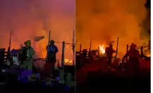 Incendio en San José del Cabo consume por completo una vivienda