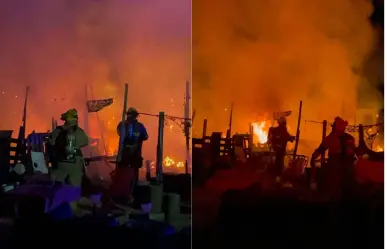 Incendio en San José del Cabo consume por completo una vivienda