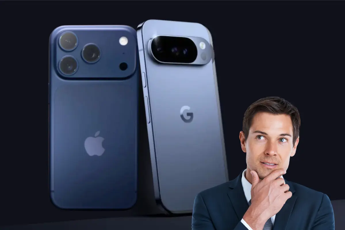 Descubre las principales diferencias entre el iPhone 17 y Google Pixel 10 antes de elegir tu próximo smartphone en 2025. Foto: Canva