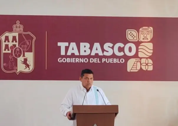 Javier May, gobernador de Tabasco, elogia a policías que arrestaron al multihomicida de Centla