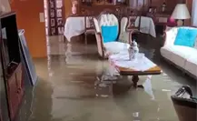 Lluvias en CDMX dejan ocho viviendas bajo el agua en Calzada del Hueso, Tlalpan