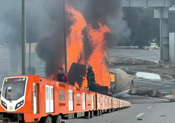 Explosión de pipa en Iztapalapa afecta Línea A del Metro CDMX, ¿ya reabrieron la estación Santa Martha?