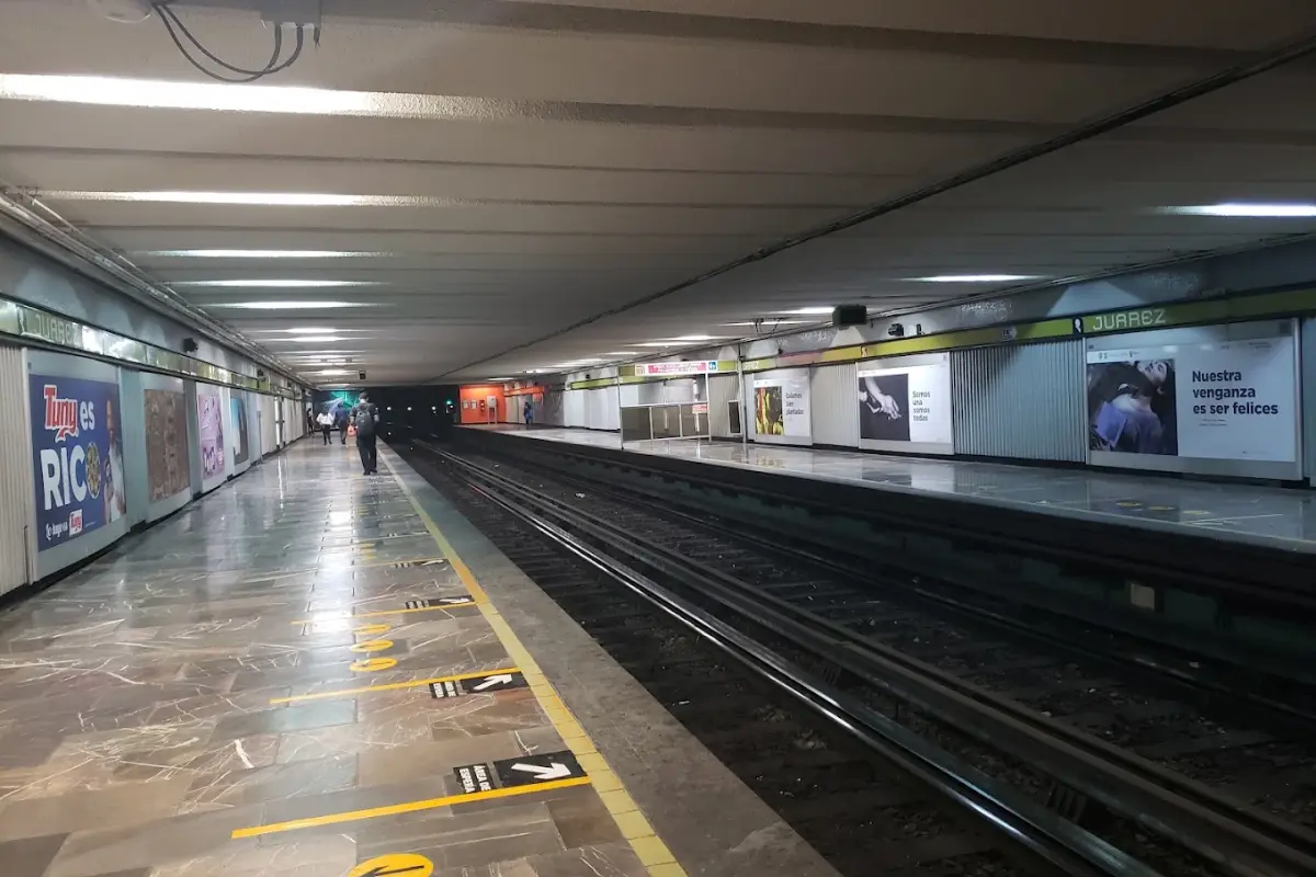 Estación de la Línea 3 del Metro. Foto: Maps Estefanía Hernández