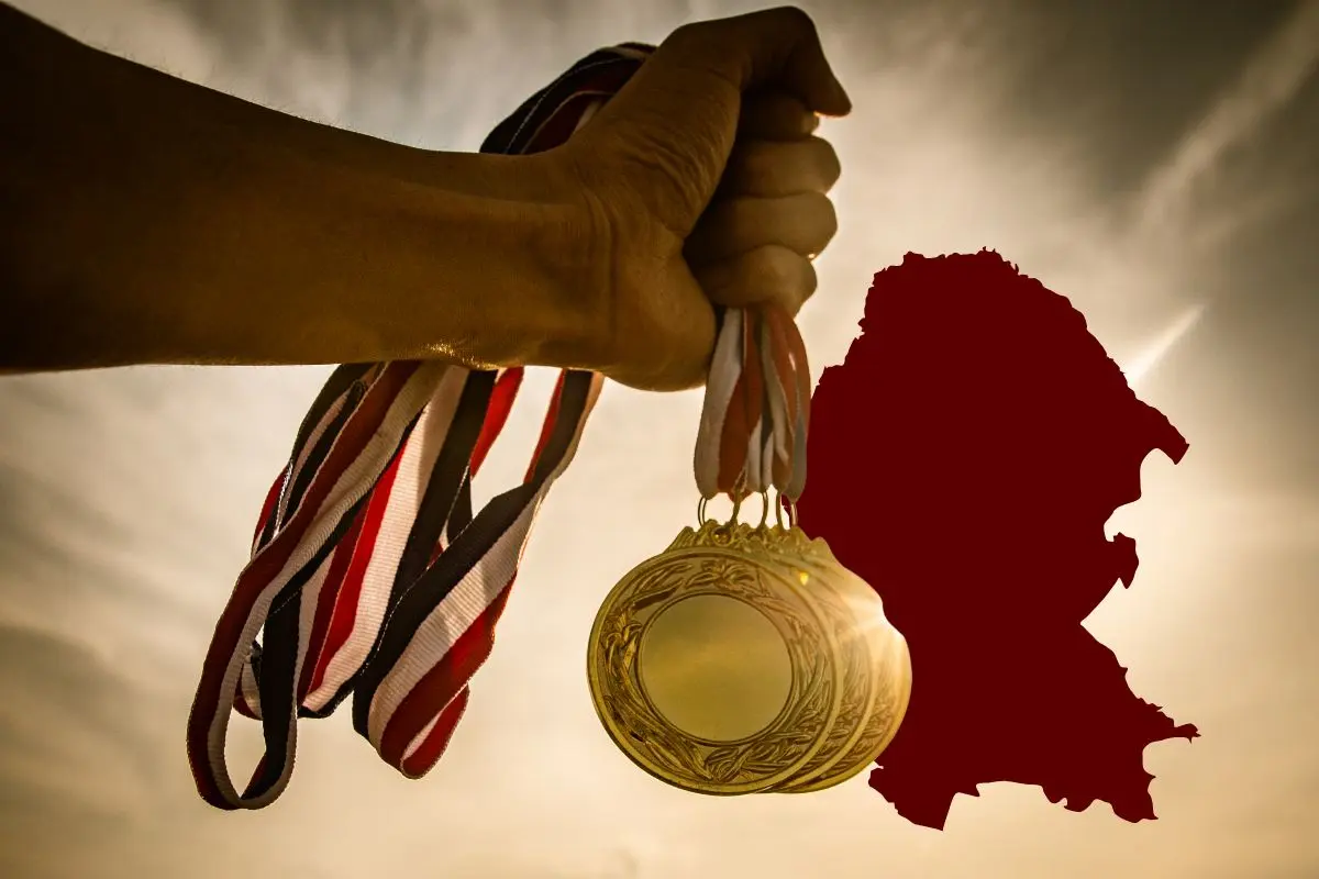 Este es el primer coahuilense que se convirtió en atleta olímpico / Foto: Composición de Canva