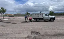 Alcaldesa asegura avances en La Paz con programa de bacheo y obras: esto es lo que se ha avanzado