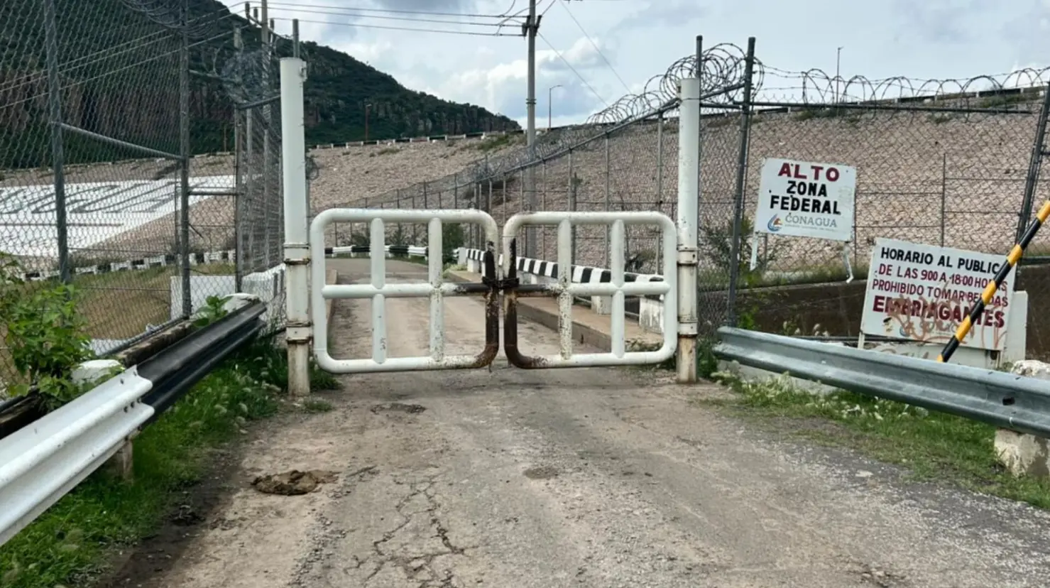 Foto: Alejandro Ávila | Esta es la capacidad de almacenamiento de la Presa Guadalupe Victoria.