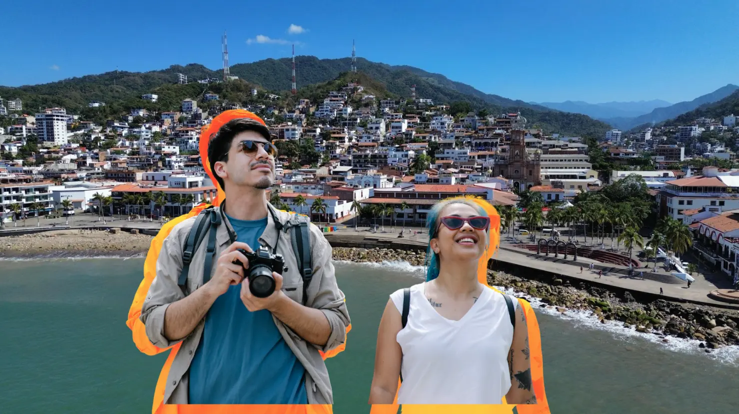 Uno de los destinos favoritos de los duranguenses es Puerto Vallarta. Foto: Especial.