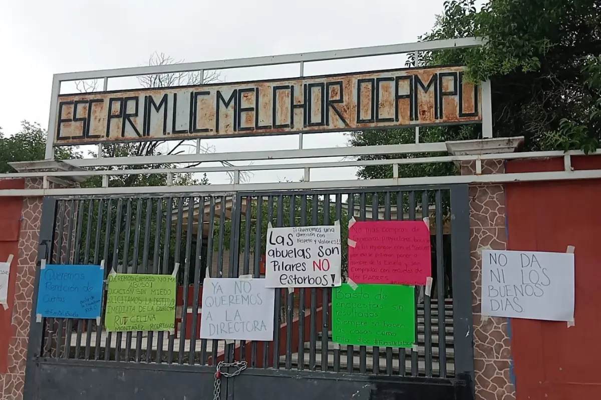 Las principales quejas son relacionadas a la administración de recursos por parte de la directora en dicha escuela en Saltillo./Foto: Marco Juárez